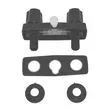 4in SHOWER VALVE BLACK
